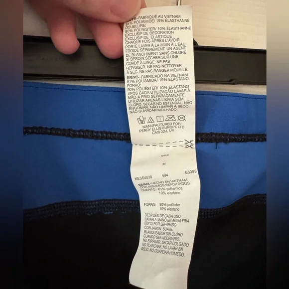 NIKE SWIM Victory Color Block Jammer - Picture 6 of 7